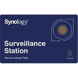 Synology Surveillance Device License Pack - Licencia para 8 Dispositivos (Cámaras IP, Módulos E/S, Controladores) para Surveillance Station